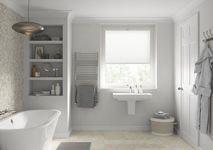Honeycomb, Cotton White - Perfect Fit Blind - Image 6